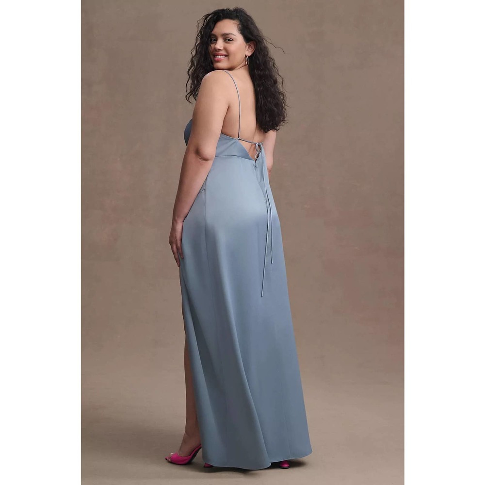 BHLDN REMY SATIN CHARMEUSE DRESS 18W